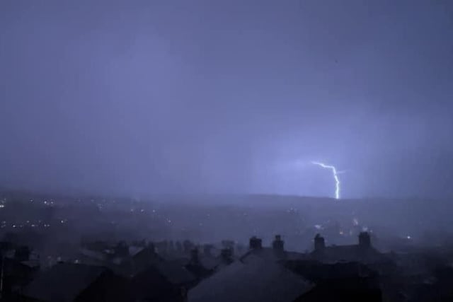 Emma submitted this photo of the storm