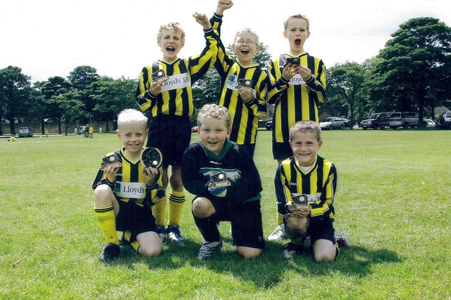 Todmorden Sports Ceentre's under 8s pictured in 2007