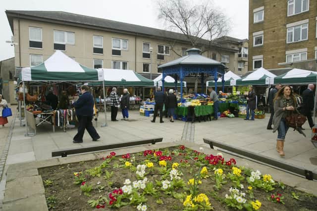 Elland Market is at Southgate, Elland. The town was granted a market charter in 1317.