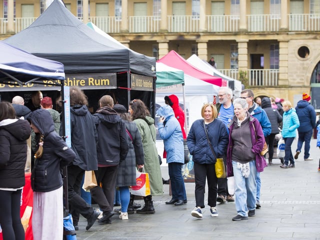 Real Markets autumn market at The Piece Hall.