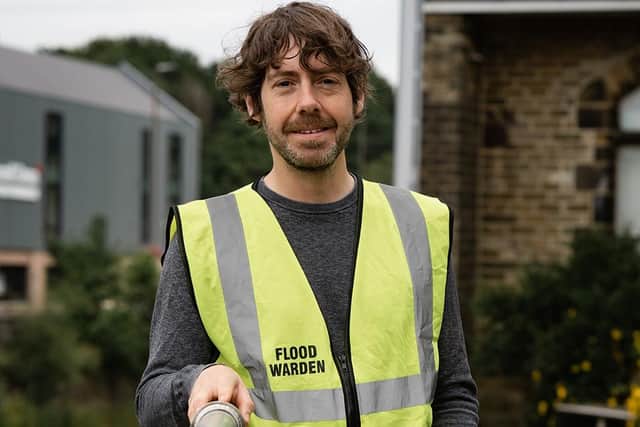 Cabinet member for Climate Change and Resilience, Coun Scott Patient (Lab, Luddenden Foot) is a volunteer flood warden in the upper Calder Valley.