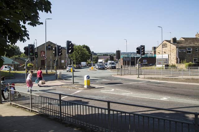 Road improvements planned for Brighouse. Traffic lights on the A641 between Tesco and Sainsbury's