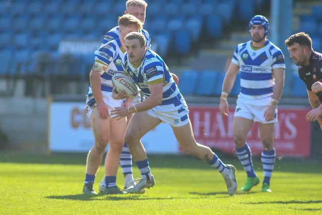 Halifax Panthers in Challenge Cup action against Barrow Raiders last weekend.