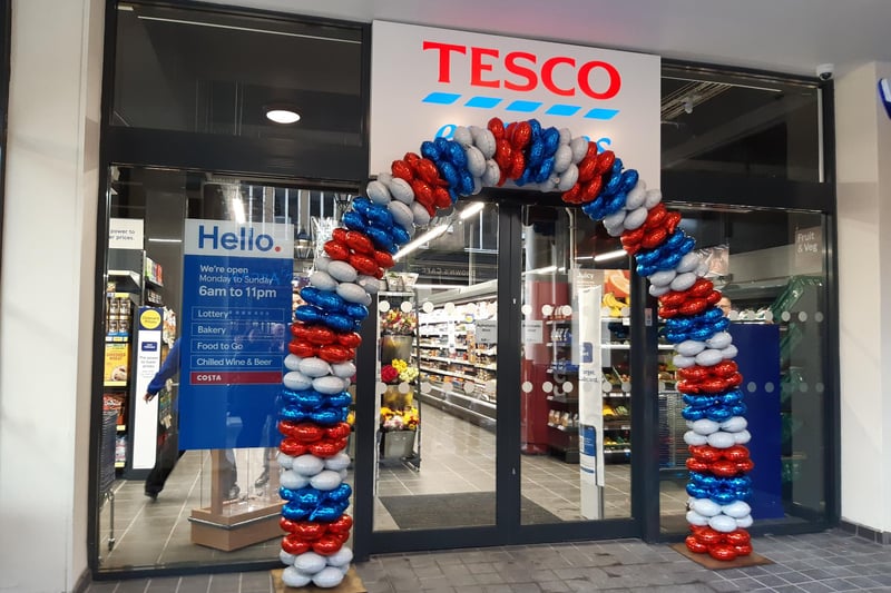 The new store opened this morning
