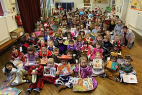 World Book Day at Wainstalls School back in 2013