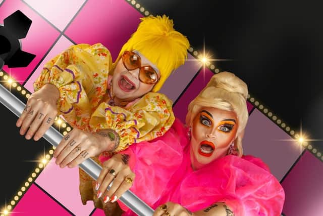 Ginny Lemon and Sister Sister from RuPaul’s Drag Race