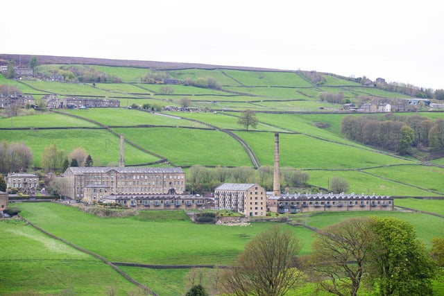 Oats Royd Mill, Dean House Lane, Luddenden, is a former wool mill that now contains apartments.