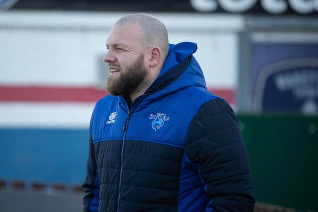Halifax Panthers' head coach Simon Grix believes his players “won’t get too many opportunities” to play at Wembley. (Photo credit: Simon Hall)