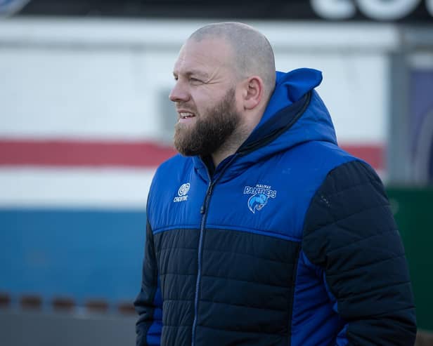 Halifax Panthers' head coach Simon Grix believes his players “won’t get too many opportunities” to play at Wembley. (Photo credit: Simon Hall)