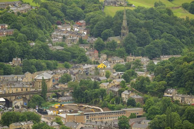 A  view of Todmorden the surrounding hills. Picture Tony Johnson