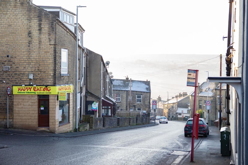 The eatery on Tuel Lane, Sowerby Bridge was used a couple of times in series one.