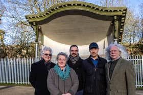 The Bandstand sits at the top of Todmorden’s principle green space, Centre Vale Park, and once renovated its future will be secured for community use including performance, festivals and events throughout the year. Picture: Craig Shaw
