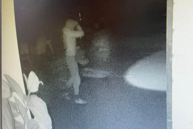 CCTV from the time of the break-in