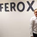 Founder and managing director of Ferox, Simon Ainge and operations director, Bex Clark.