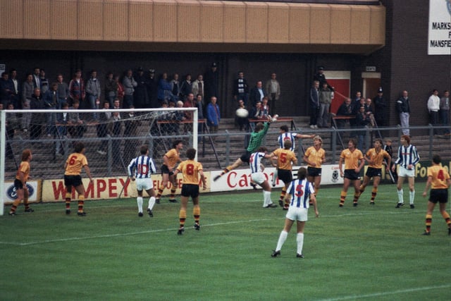 Hull v Town in the League Cup, September 3, 1985