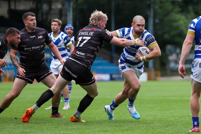 Halifax Panthers defeated Barrow 48-20 at The Shay on Sunday afternoon