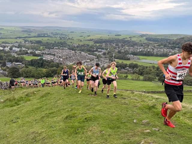 Joe Stone leads the way. Pic: Paul Haigh