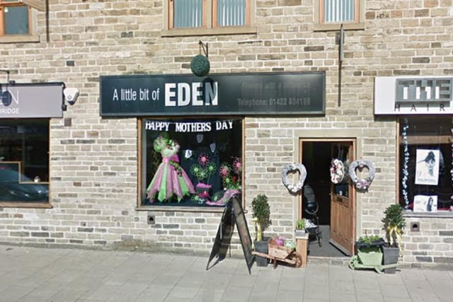 A Little Bit Of Eden, Wharf Street, Sowerby Bridge. Rating: 5/5 (based on 17 google reviews). "The most exquisite bouquet in a box I have ever seen"