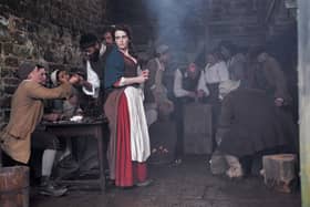 The Gallows Pole:  Sophie McShera as Grace Hartley in the BBC TV adaptation of the novel by Calder Valley author Ben Myer's on the Cragg Vale Coiners story.
Picture: BBC/Element Pictures (GP) Limited/Objective Feedback LLC/Dean Rogers