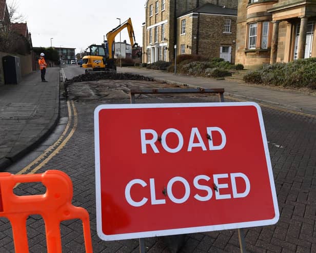 A number of road closures will take place for resurfacing works. Picture: Frank Reid