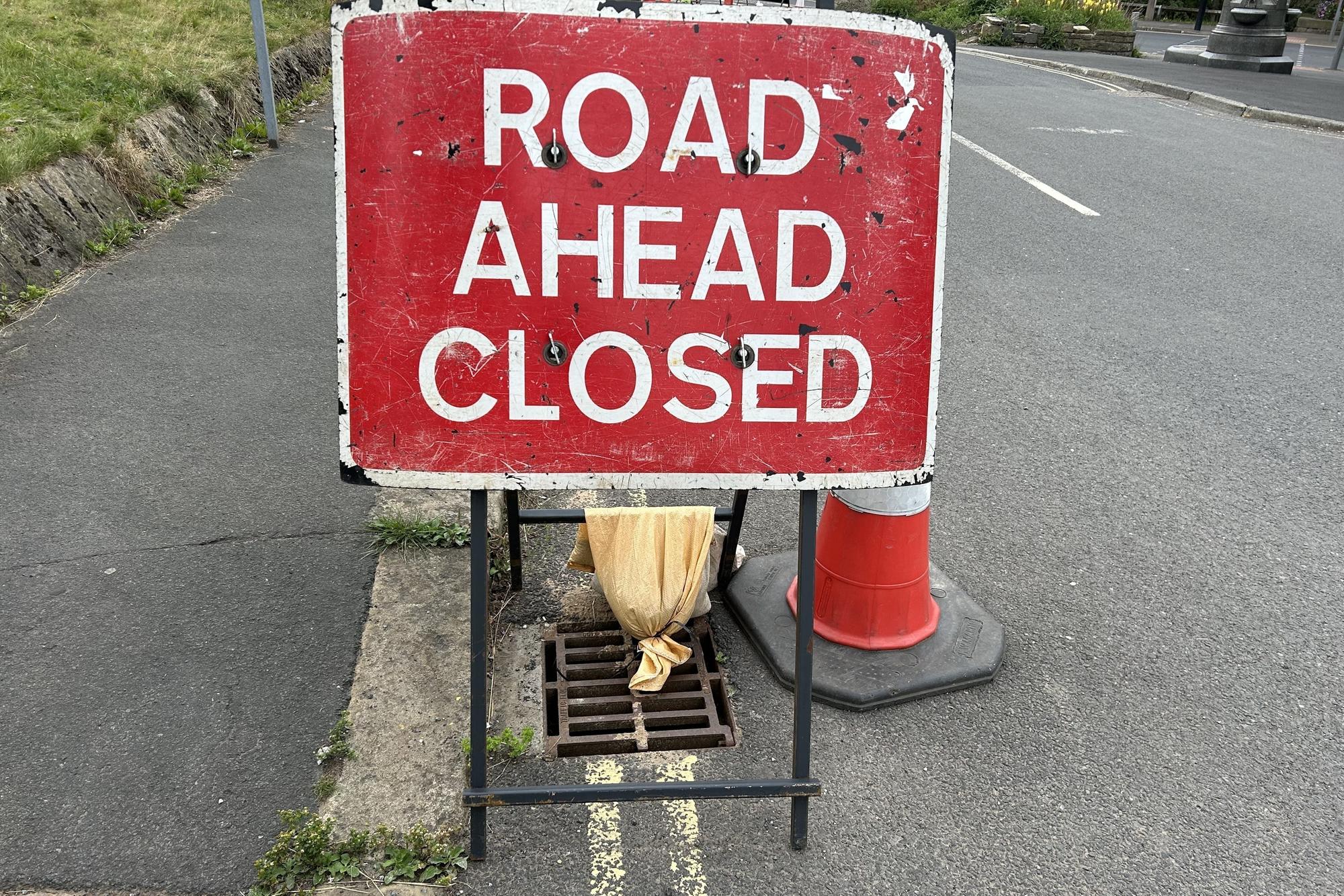 Bus services divert as road closed for emergency works by Northern ...
