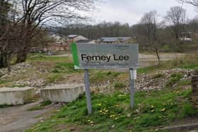 The site for the enterprise centre and homes formerly housed services for older people at Ferney Lee, Todmorden