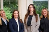 From left: Abbie Kaye, Katie McMahon, Chloe Barker and Grace Hawkin. Picture: Victor De Jesus.