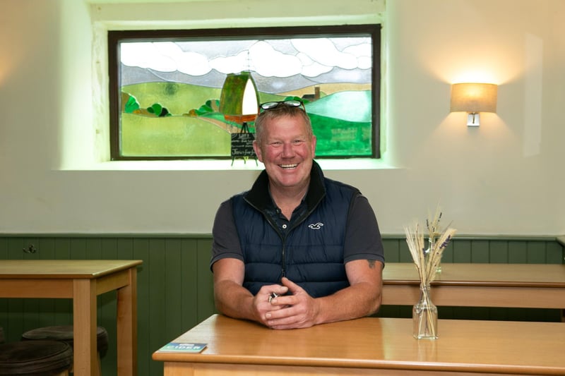 Landlord John Towers at The Rushcart Inn, Sowerby