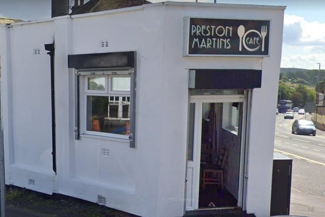2. Preston Martins Cafe, Sod House Green, Ovenden - 4.9/5 (35 reviews)