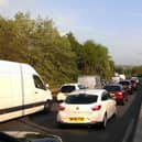 Traffic in Calderdale.
