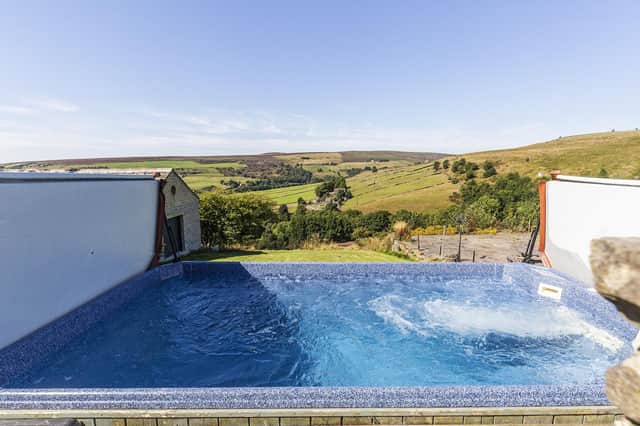 Enjoy taking a dip while soaking up the scenic Yorkshire surroundings.