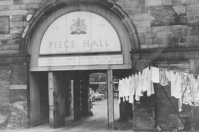 Piece Hall in Halifax back in 1969