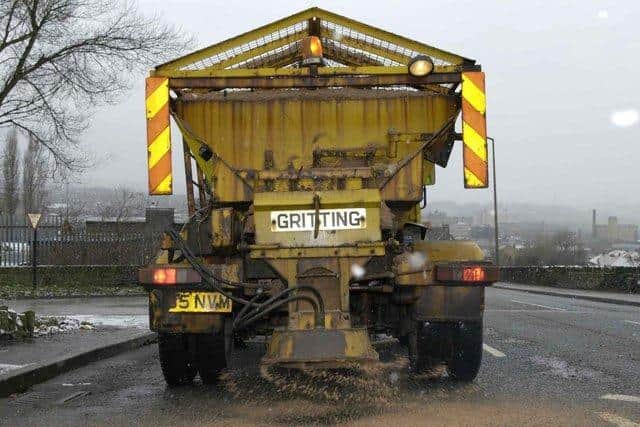 Gritters will be out