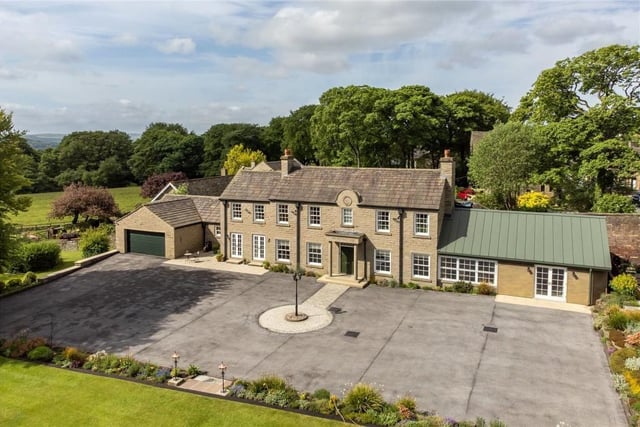 The property, which is located on Stock Lane in Warley, Halifax, is currently for sale on Rightmove for £1,200,000.