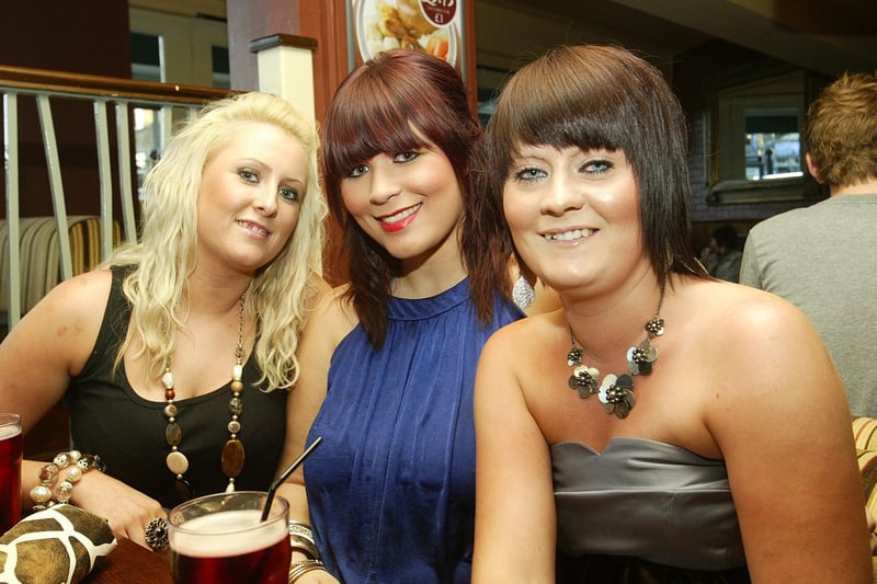 Louise, Kirsty and Jenna