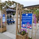 The pop-up garden in The Piece Hall