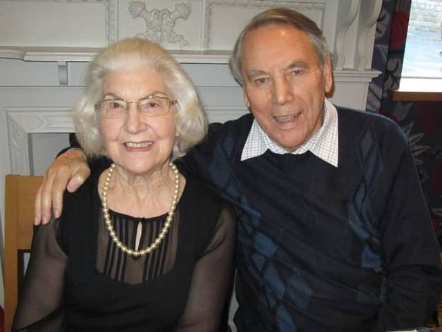 Alan with his wife Betty