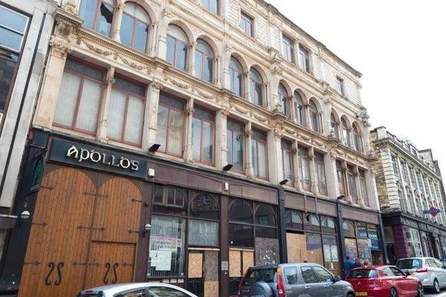 Apollo's was a nightclub in George's Square. In the past plans have been discussed to transform the unused building into a hotel.