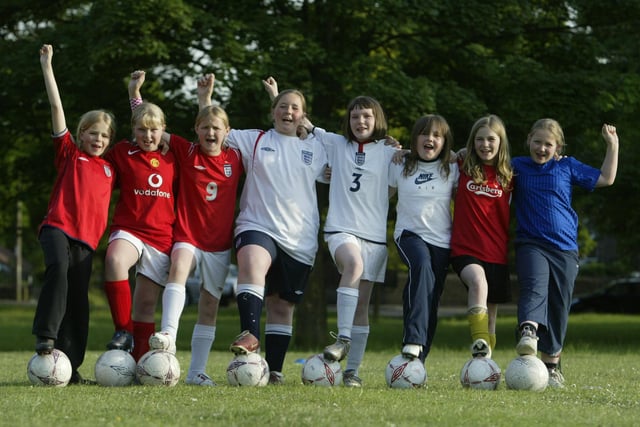 Brighouse Juniors girls under 11's in 2005
