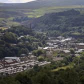 Upper Valley: Bird's eye view of the Todmorden area where the children's home will be