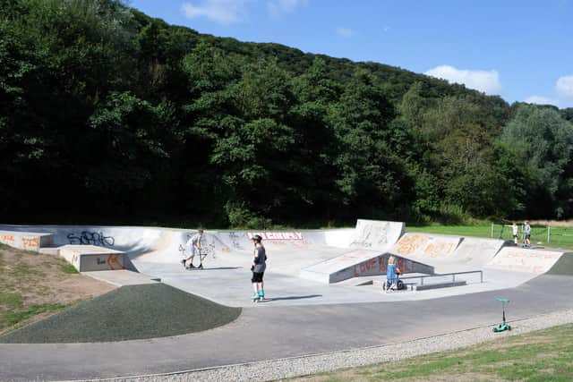 The Wheelspark, Centre Vale Park, Todmorden. Brand new facilities for sports and leisure will be developed in the park