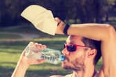 Wear a hat and have hydration breaks in the heatwaves.