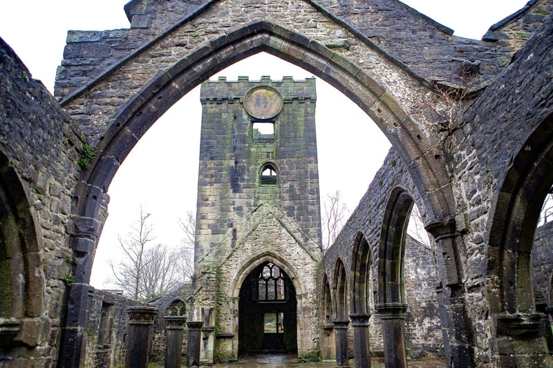 Heptonstall has two churches within one graveyard.