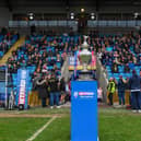 Halifax Panthers will welcome St Helens to The Shay in the last 16 of the Challenge Cup