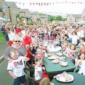 Northowram Jubilee street party back in 2002