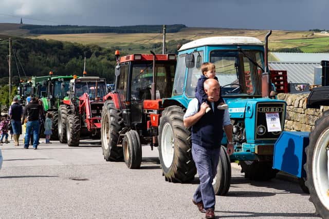 Flash back to Calderdale Tractor Run back in 2019