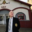 Charles Morris at The Rex Cinema in Elland