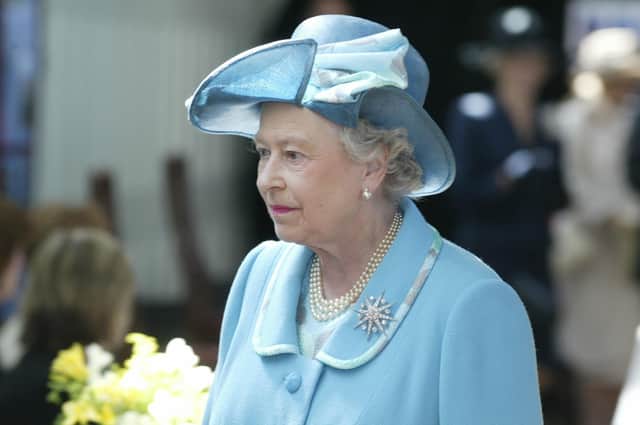 The Queen at Halifax High School in 2004