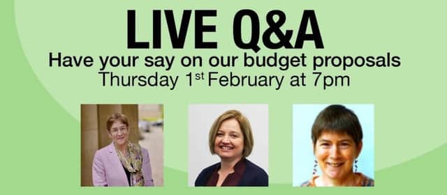 The Q&A is a chance for residents to put questions to the council on their budget plans