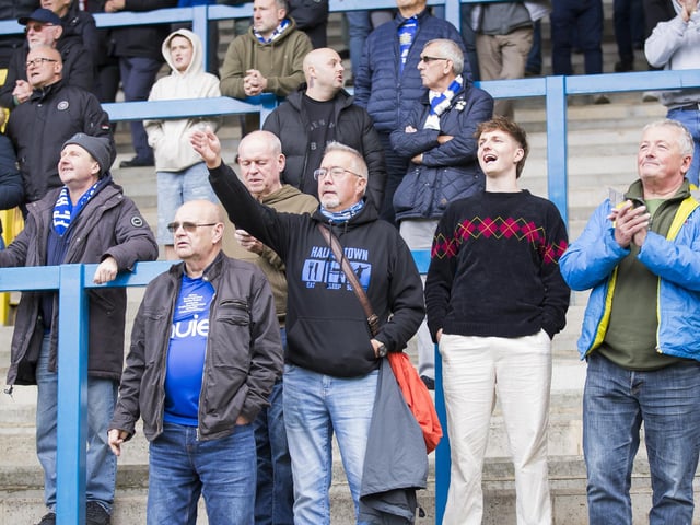 FC Halifax Town v South Shields, FA Cup fourth qualifying round at The Shay